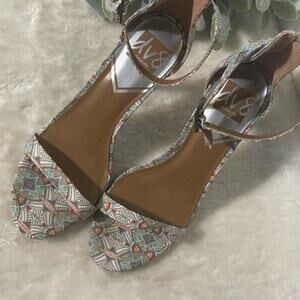 Dolce Vita Milly Open Toe Heels Stiletto Pumps, Size 8.5